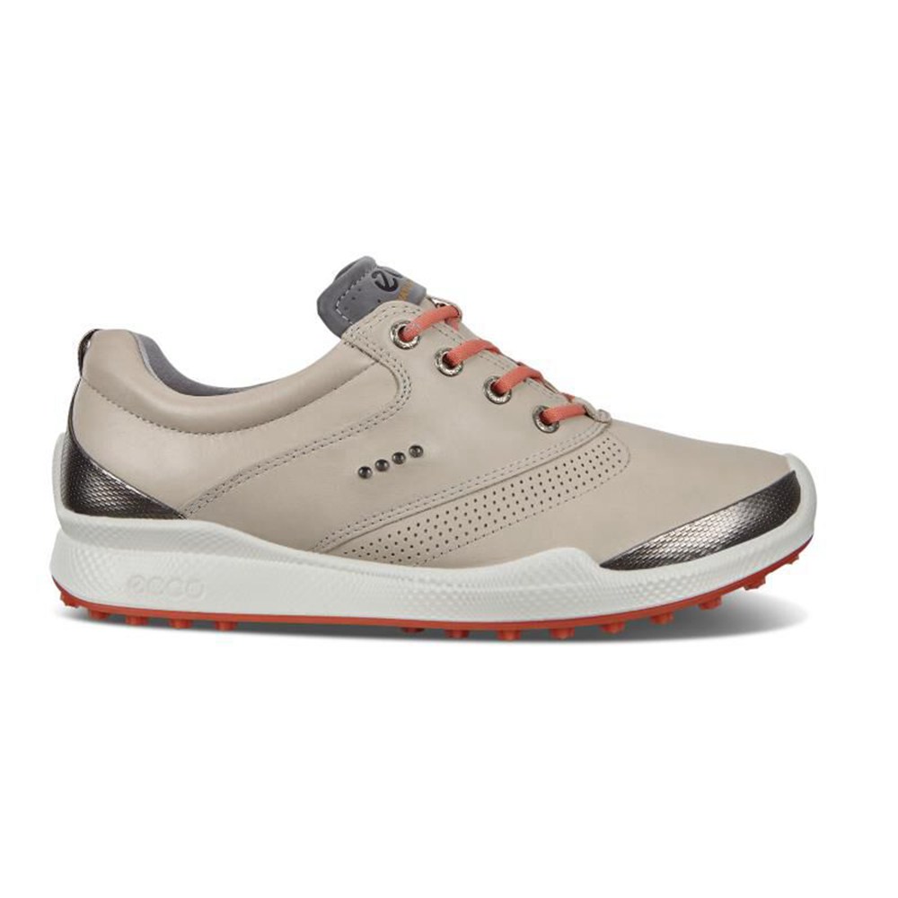 Zapatos De Golf Mujer - ECCO Biom Hybrid - Beige - HZT820539